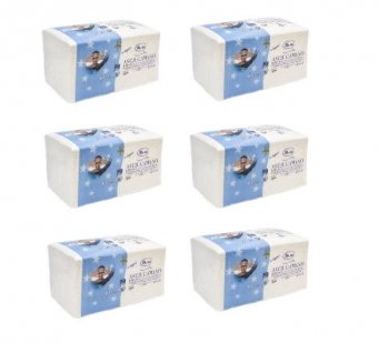 6x Prosoape de unica folosinta 70x40cm 100buc/set Roial din hartie