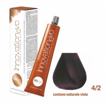 BBCOS - Vopsea de par Innovation EVO (4/2- Castano Naturale Viola)