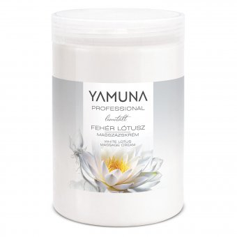 Crema masaj LOTUS ALB – Yamuna – 1.020 g