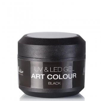 GEL UV & LED ART COLOR BLACK 5GR