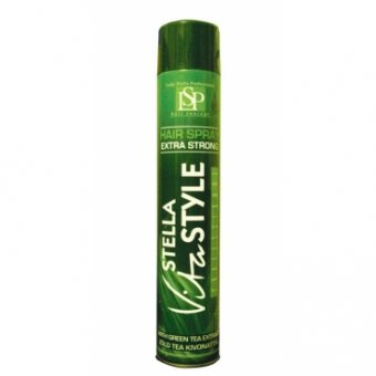 Stella VitaStyle - Lac Fixativ Extra-Puternic - cu extract de ceai verde (750ml)