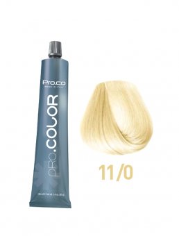 Vopsea de păr profesională PRO.COLOR 100 ml - Pro.Co - 11/0 BLOND SUPER DESCHIS